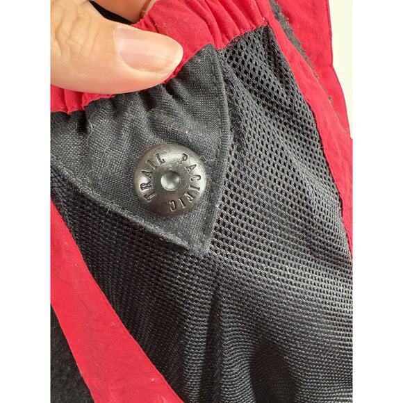 Vintage Pacific Trail Women's Red Fleece Lined Drawstring Waist Jacket Sz 1X - Picture 10 of 11